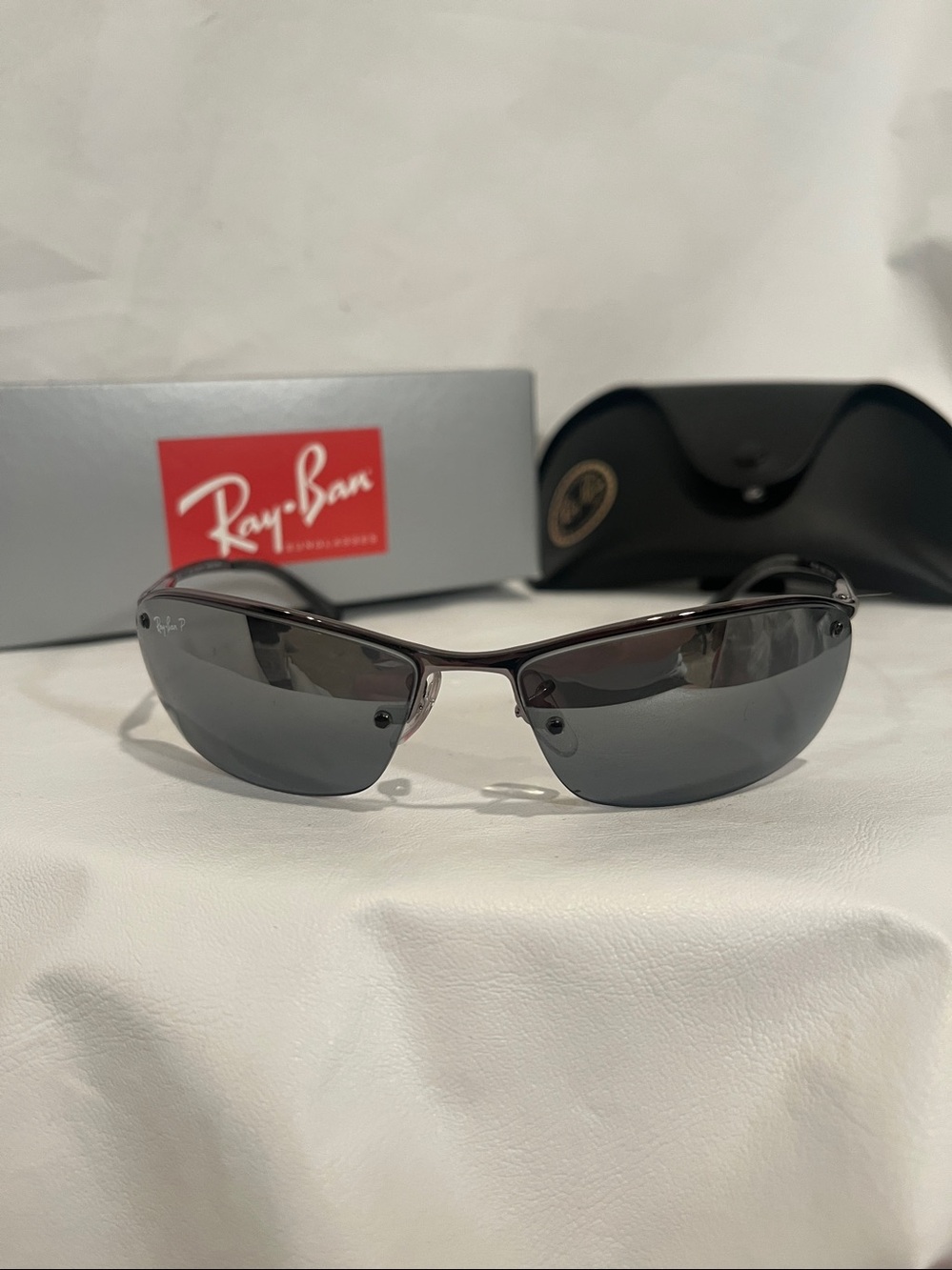 NIB Ray-Ban RB3183 Polarized Sunglasses - Picture 9 of 9